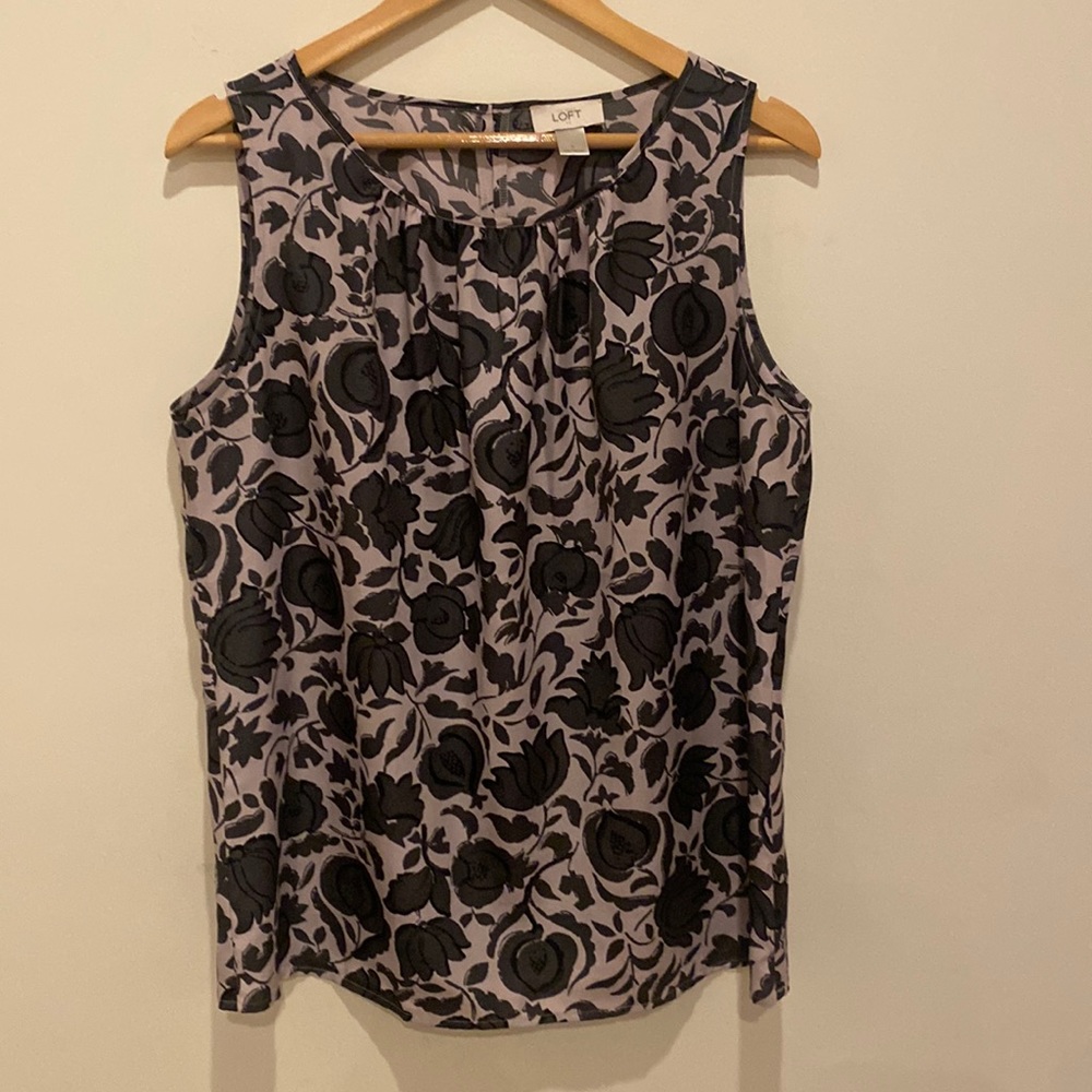 Loft sleeveless top